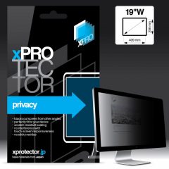 XPRO Privacy kijelzővédő fólia Monitor 19″ W 409x256mm