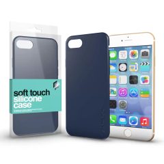   XPRO™ Soft Touch szilikon tok sötétkék Apple iPhone 7 / 8 / SE 2020 / SE 2022 készülékhez