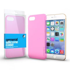   XPRO Szilikon tok Pink ultravékony 0.33 mm Apple iPhone 7 Plus / 8 Plus készülékhez
