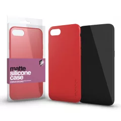   XPRO™ Szilikon matte tok ultravékony korallpiros Apple iPhone Xs Max készülékhez