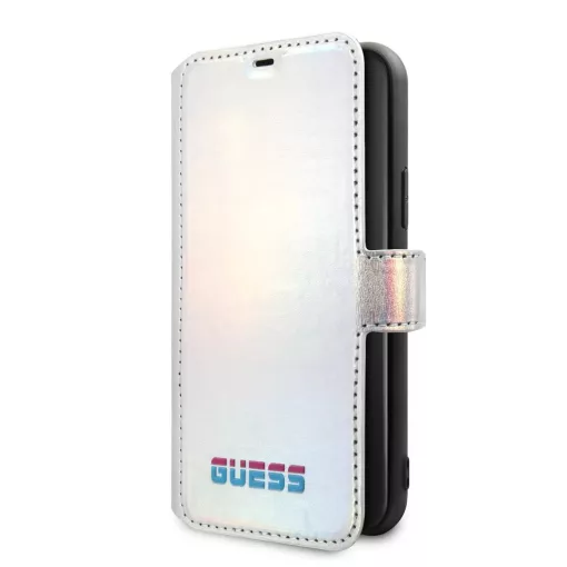 Guess Flip tok Ezüst GUFLBKN65BLD Apple iPhone 11 Pro Max készülékhez