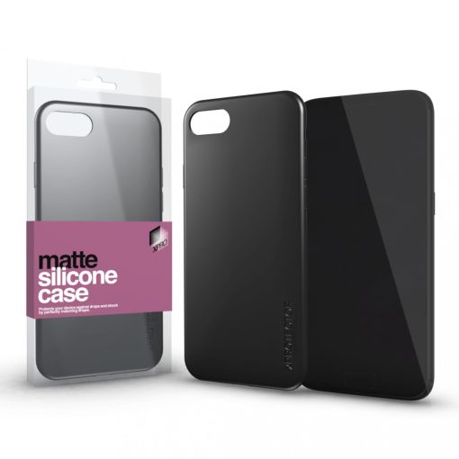 XPRO Szilikon matte tok ultravékony fekete Apple iPhone 11 Pro Max készülékhez