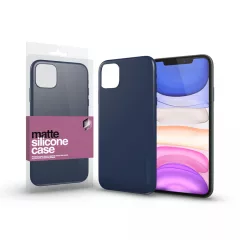   XPRO™ Szilikon matte tok ultravékony sötétsötétkék Apple iPhone 11 Pro Max készülékhez