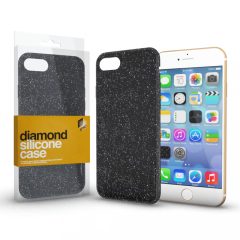   XPRO Szilikon tok Diamond Fekete Apple iPhone 11 Pro Max készülékhez