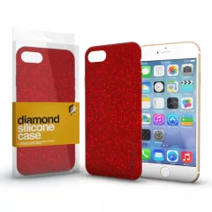   XPRO™ Szilikon tok Diamond Piros Apple iPhone 11 Pro Max készülékhez