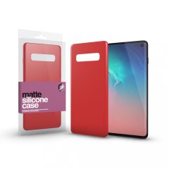   XPRO™ Szilikon matte tok ultravékony korallpiros Samsung Galaxy S20 készülékhez