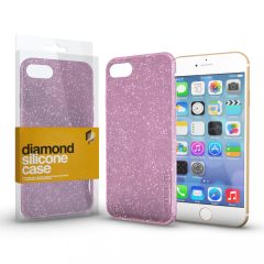   XPRO Szilikon tok Diamond Pink Apple iPhone 12 Mini készülékhez