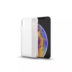   XPRO™ Matt tok színes gombokkal átlátszó Apple iPhone 12 Pro Max készülékhez