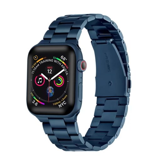 XPRO™ Apple Watch rozsdamentes vastag acél szíj kék Apple Watch 42mm (S1-S3) / 44mm / 45mm / 46mm / 49mm készülékhez