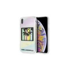   Karl Lagerfeld tok fehér / mintás KLHCI65IRKD Apple Iphone Xs Max készülékhez