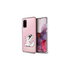   Karl Lagerfeld tok átlátszó KLHCS62CFNRC Samsung Galaxy S20 készülékhez