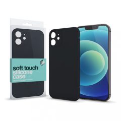   XPRO™ Soft Touch szilikon tok Slim Fekete Apple iPhone 7 / 8 / SE 2020 / SE 2022 készülékhez