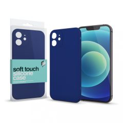   XPRO™ Soft Touch szilikon tok Slim Sötétkék Apple iPhone X / Xs készülékhez