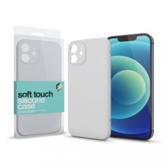   XPRO™ Soft Touch szilikon tok Slim törtfehér Huawei P20 Lite 2019  készülékhez