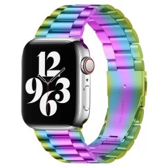   XPRO™ Apple Watch rozsdamentes vastag acél szíj szirvárvány Apple Watch 42mm (S1-S3) / 44mm / 45mm / 46mm / 49mm készülékhez
