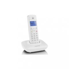 Motorola Fehér T401 Hordozható vezetékes Dect telefon