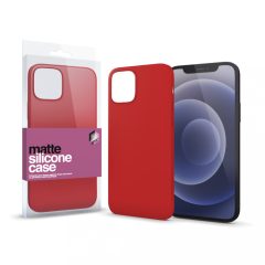   XPRO™ Szilikon matte tok ultravékony korall piros Apple iPhone 13 Mini készülékhez