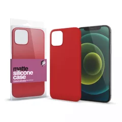   XPRO™ Szilikon matte tok ultravékony korall piros Apple iPhone 13 Pro készülékhez