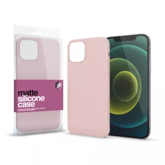   XPRO™ Szilikon matte tok ultravékony púder pink Apple iPhone 13 Pro készülékhez
