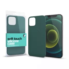   XPRO™ Soft Touch szilikon tok sötétzöld Apple iPhone 13 Pro készülékhez