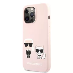   Karl Lagerfeld tok pink KLHCP13LSSKCI Apple Iphone 13 Pro készülékhez