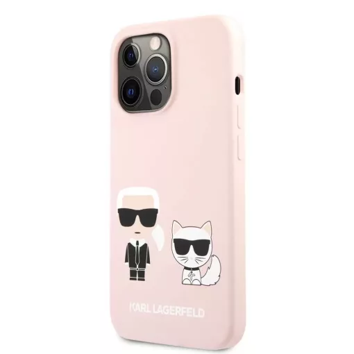 Karl Lagerfeld tok pink KLHCP13LSSKCI Apple Iphone 13 Pro készülékhez