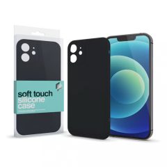   XPRO™ Soft Touch szilikon tok Slim fekete Xiaomi Redmi Note 10 / Redmi Note 10s készülékhez