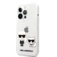   Karl Lagerfeld tok átlátszó KLHCP13XCKTR Apple Iphone 13 Pro Max készülékhez