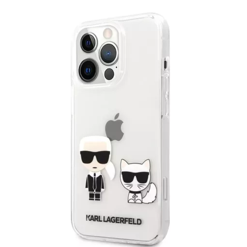 Karl Lagerfeld tok átlátszó KLHCP13XCKTR Apple Iphone 13 Pro Max készülékhez