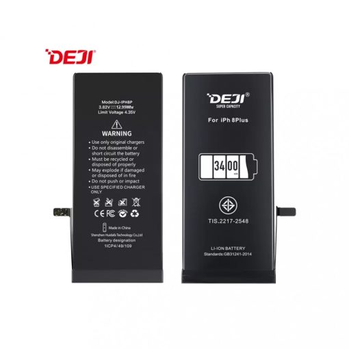 Deji iPhone 8 Plus kompatibilis, magasabb kapacitású akkumulátor 3400mAh