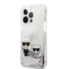   Karl Lagerfeld tok ezüst KLHCP13XGKCS Apple Iphone 13 Pro Max készülékhez
