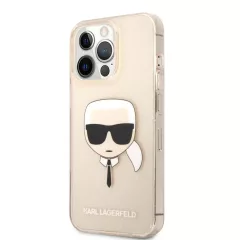   Karl Lagerfeld tok arany KLHCP13XKHTUGLGO Apple Iphone 13 Pro Max készülékhez