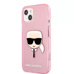   Karl Lagerfeld tok pink KLHCP13SKHTUGLP Apple Iphone 13 Mini készülékhez