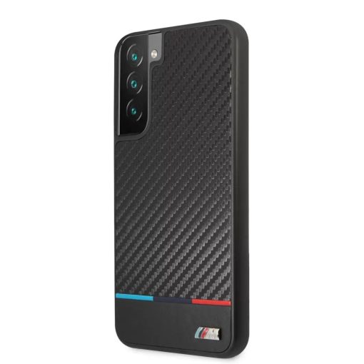 BMW tok Fekete BMHCS22MPUCARTCBK Samsung Galaxy S22+ készülékhez