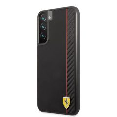   Ferrari tok fekete FESAXHCS22MBK Samsung Galaxy S22+ készülékhez