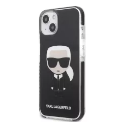   Karl Lagerfeld tok fekete KLHCP13STPEIKK Apple iPhone 13 Mini készülékhez