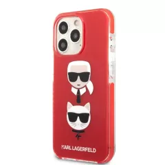   Karl Lagerfeld tok piros KLHCP13LTPE2TR Apple iPhone 13 Pro készülékhez