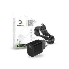   Dreamtech PD Charger Set USB-C 20W-os adapterrel és USB-C / Lightning kábellel FEKETE