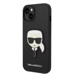   Karl Lagerfeld tok fekete KLHCP14SSAPKHK Apple iPhone 14 készülékhez