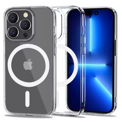 Tech-Protect FLEXAIR MAGSAFE Hybrid átlátszó tok Apple iPhone 14 Pro Max készülékhez 925399