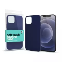   XPRO™ Soft Touch szilikon tok sötétkék Apple iPhone 14 készülékhez