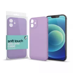   XPRO™ Soft Touch szilikon tok Slim lila Apple iPhone 14 Plus készülékhez