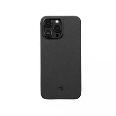   Pitaka MagEZ Case 3 Black / Grey Twill 600D Apple iPhone 14 Pro Max készülékhez - MagSafe rögzítéssel
