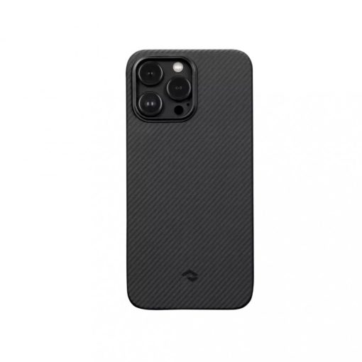 Pitaka MagEZ Case 3 Black / Grey Twill 600D Apple iPhone 14 Pro Max készülékhez - MagSafe rögzítéssel