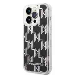   Karl Lagerfeld tok fekete KLHCP14LLMNMK Apple iPhone 14 Pro készülékhez