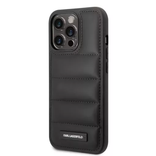 Karl Lagerfeld tok fekete KLHCP14XPSQAK Apple iPhone 14 Pro Max készülékhez