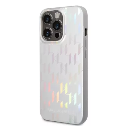 Karl Lagerfeld tok ezüst KLHCP14XLGMMSV3 Apple iPhone 14 Pro Max készülékhez