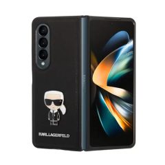  Karl Lagerfeld tok fekete KLHCZFD4IKMSBK Samsung Galaxy Z Fold 4 készülékhez