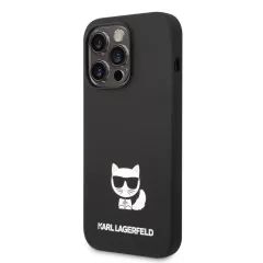   Karl Lagerfeld tok fekete KLHCP14XSLCTBK Apple iPhone 14 Pro Max készülékhez