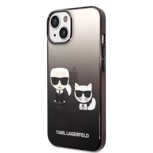 Karl Lagerfeld tok fekete KLHCP14MTGKCK Apple iPhone 14 Plus készülékhez